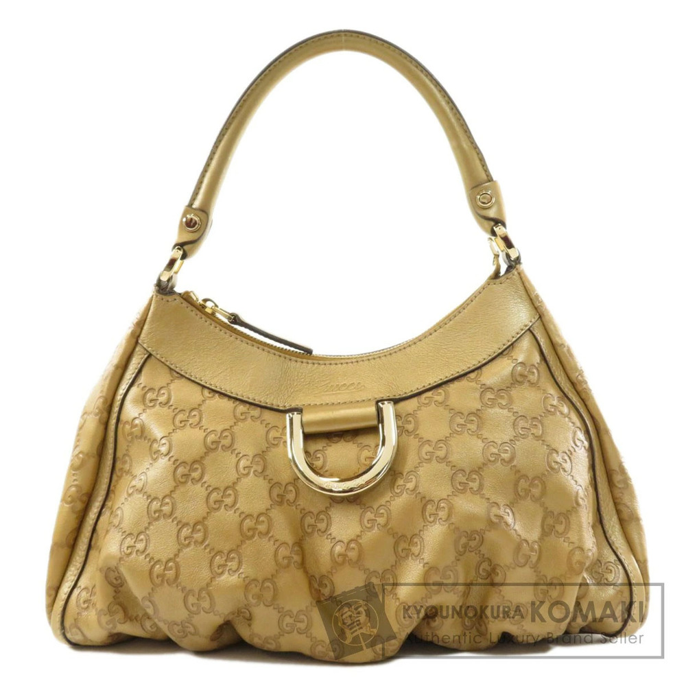 Gucci Guccissima Abbey D ring shoulder bag Gold